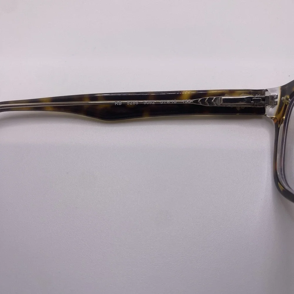 Ray-Ban Eyeglasses FRAMES ONLY RB 5286 51-18-135 Brown Tortoise 487
